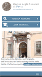 Mobile Screenshot of ordineavvocatipavia.it